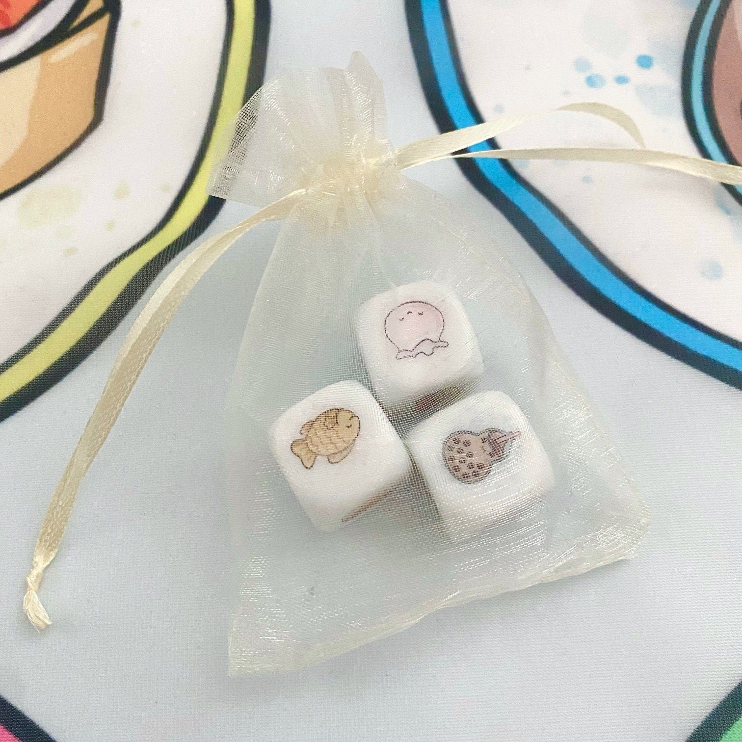 Dim Sum Boba Vietnamese Lunar New Year Tet Gambling Dice Board Game