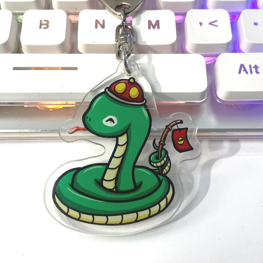Year of the Snake Acrylic Keychain: Lucky Li Xi Envelope