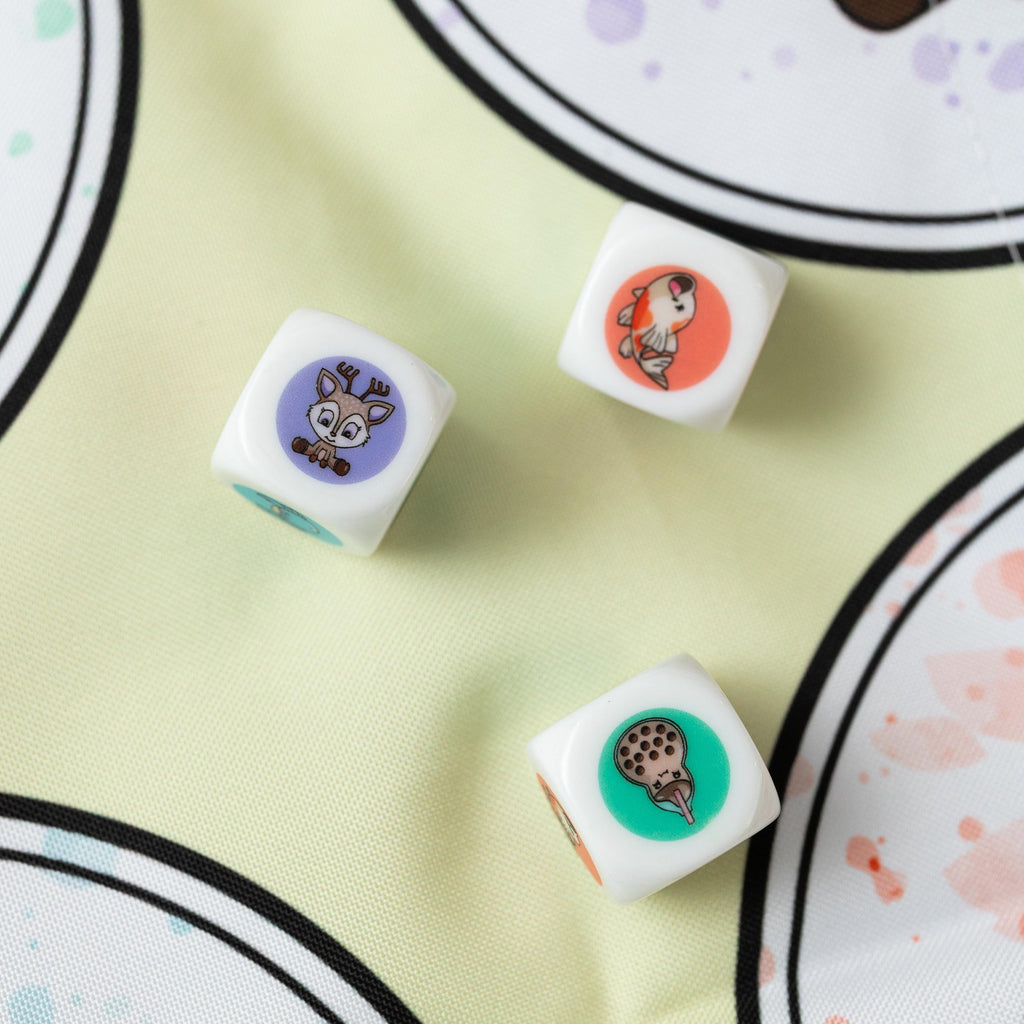 Lunar New Year Dice Game – Kawaii Foldable Gambling Mat